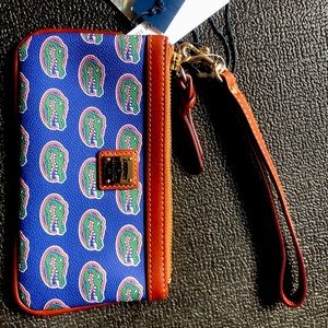 Brand new Dooney & Bourke wristlet Florida Gator